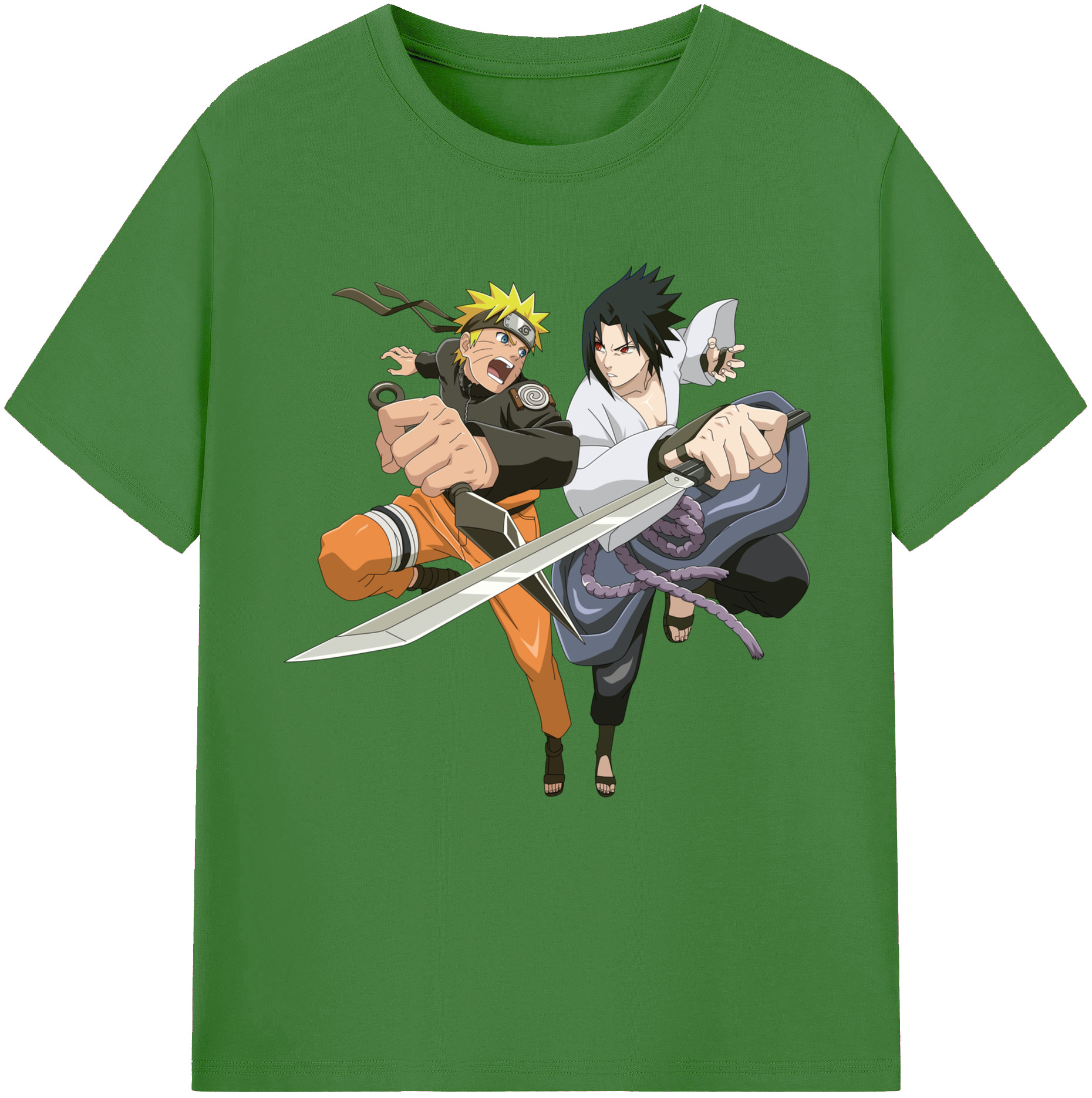 （画像用） NARUTO -ナルト- うずまき ナルト Uzumaki Naruto レディースカジュアルプリントTシャツ（綿100％）